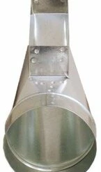 Hot Sale 😉 Snappy ADP 2-1/4 x 10 x 5 in. Center Galvanized Steel End Boot ✔️