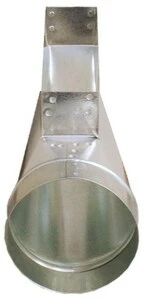 Cheap 🌟 Snappy ADP 4 x 10 x 5 in. Center Galvanized Steel End Boot 🤩 3 Cheap 🌟 Snappy ADP 4 x 10 x 5 in. Center Galvanized Steel End Boot 🤩