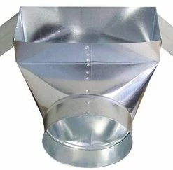 Flash Sale 🎁 Snappy ADP 6 x 10 x 6 in. 90 Degree Boot Galvanized Steel 30 ga ⭐