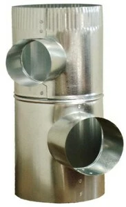 Buy 💯 Snappy ADP 6 x 5 x 4 in. Duct Tee with Crimp 😀 -Weil Mclain Shop Query 821